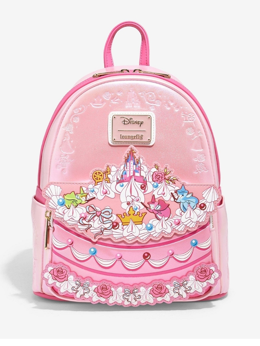 Disney x Loungefly Sleeping Beauty Pink Princess Cake Mini Backpack BNWT